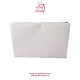 ساک دستی سفید با روکش سلفونی ۱۲-۲۴-۳۵