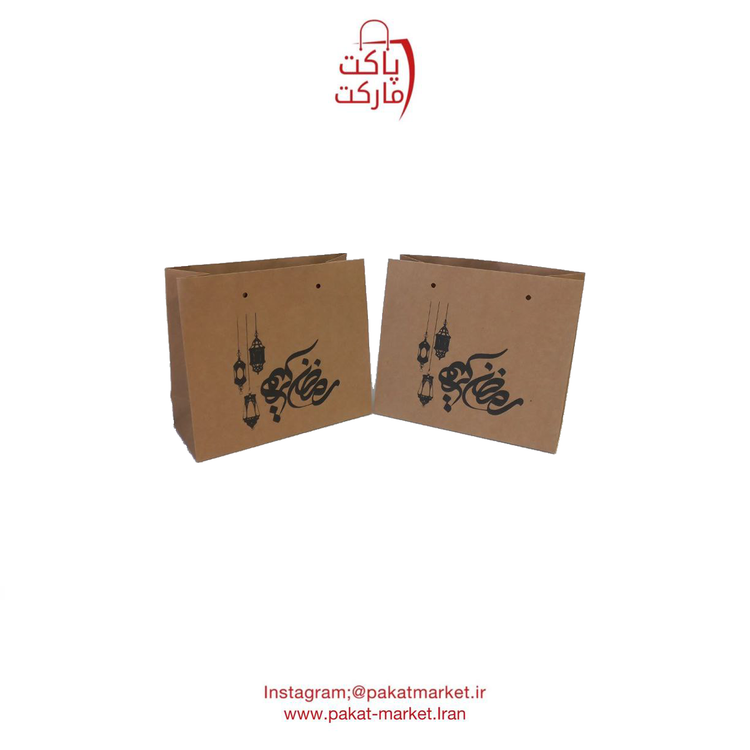 ساک دستی کرافت سایز 17×7×15 (طرح مناسبتی)