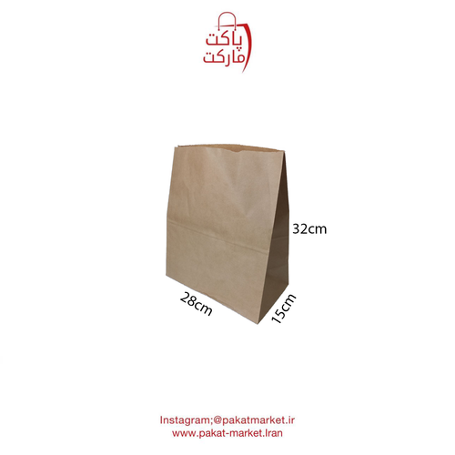 پاکت کرافت حجم دار ۱۵-۳۲-۲۸
